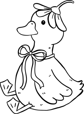 Kesik Ördek ve Oturan Bahar Hayvanları Çizer Çizer Çizer Çizer Çizer Karikatür Çizer