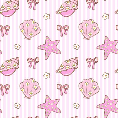 Şirin Pastel, Kusursuz Şekilsiz Kıyı Kabuğu, Çiçek desenli duvar kâğıdı