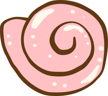 Pembe Girdaplı Deniz Kabuğu Eli 'nin Yaz Hayvanı Görüntüsü