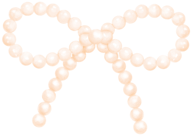 Şirin Beyaz İnci Fiyonk Renkli Süslü Kurdeleli Vintage y2k Estetik