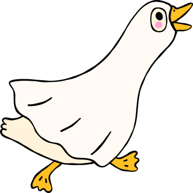 Şirin Cadılar Bayramı Aptal Kaz karalaması ürkütücü hayalet çarşaflı kaz eli çizilmiş