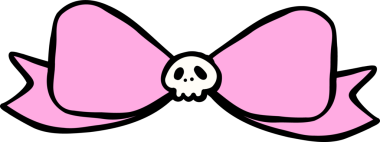 Şirin, Ürkütücü Cadılar Bayramı pembesi çizilmiş el karalaması