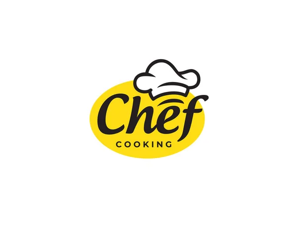 Food Chef Logotipo Restaurante Modelo Design Chef Cozinhar Logotipo Vetor Ilustrações De Bancos De Imagens Sem Royalties