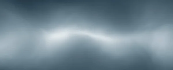 Nevoeiro Realista Embaçado Azul Branco Volumétrico Luz Cópia Espaço Fundo Fotografia De Stock