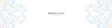 Soyut geometrik arka planı olan modern tasarımın yaratıcı fikri. Çokgen desenli minimalist vektör dokusu.