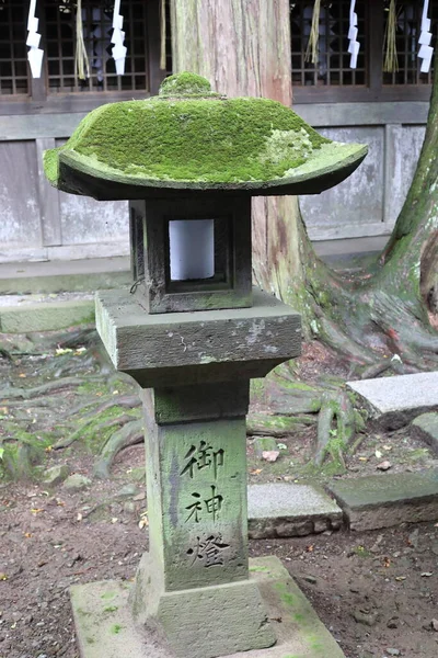 Shrine Suwa Taisha Префектурі Наґано Японія — стокове фото