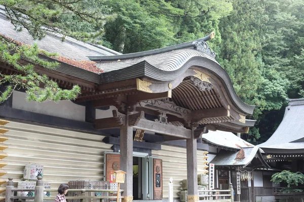 Shrine Suwa Taisha Префектурі Наґано Японія — стокове фото