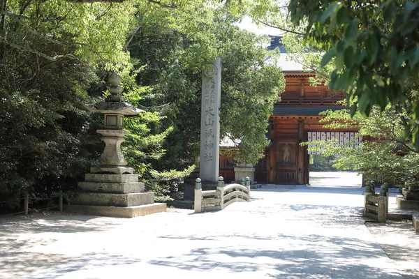 Храм Оямасумі Розташований Острові Омісіма Префектура Ехіме Внутрішньому Морі Сето — стокове фото