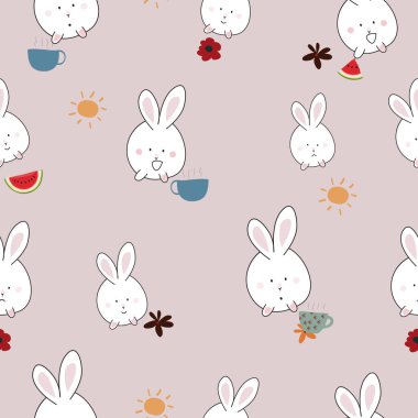 Duvar kağıdı, hediye, ambalaj, ambalaj, broşür kapağı tasarımı için sevimli karalama kalp kusursuz desen arka planı.