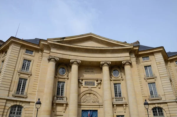 Paris Fransa Nın Latin Mahallesindeki Eski Hukuk Fakültesi — Stok fotoğraf