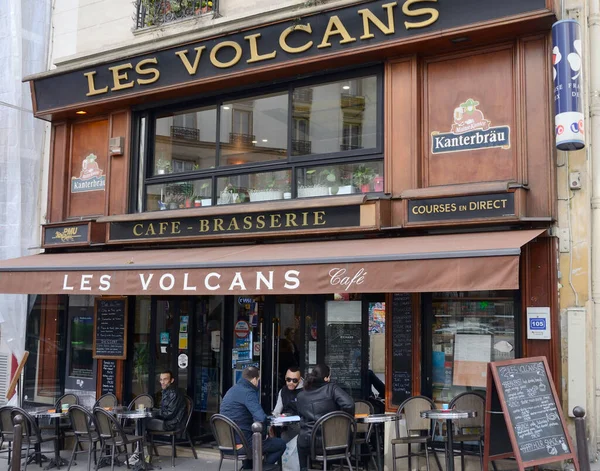 Paris Fransa Mart 2023 Paris Fransa Nın Onuncu Semtindeki Restoranın — Stok fotoğraf
