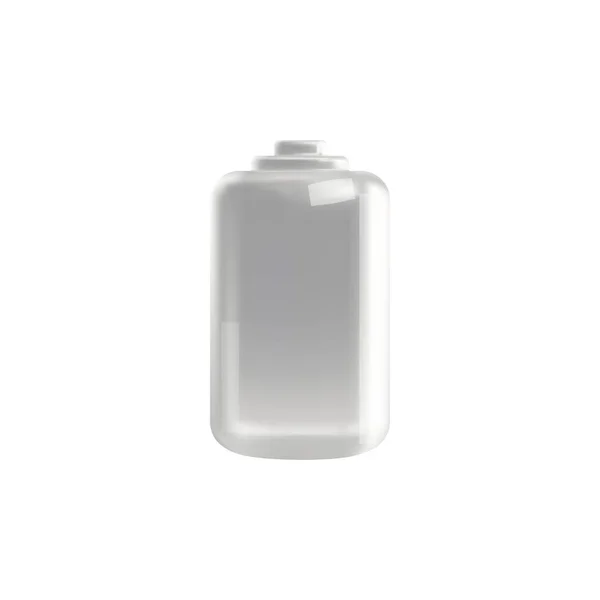 Entladene Leere Batterie Symbol Realistische Vektordarstellung Isoliert Auf Weißem Hintergrund — Stockvektor