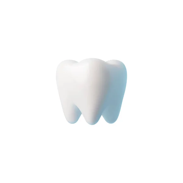 Boyutlu Dişler Diş Beyazlatma Diş Ilaç Sağlık Ağız Sağlığı Konsepti — Stok Vektör