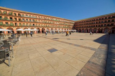 Corredera Meydanı, Cordoba, İspanya.