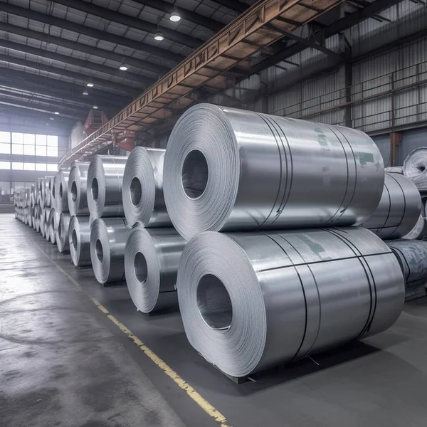 steel rolls of metal