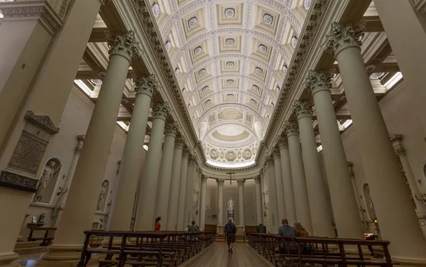 San Marino Julio 2022 Interior Basílica San Marino República San — Foto de Stock