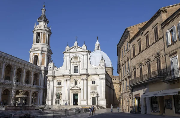 stock image LORETO, ITALY, JULY 5, 2022 - View of the Shrine of the Holy House of Loreto, Italy