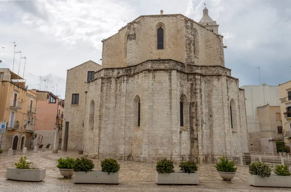 Barletta Italië Juli 2022 Uitzicht Basiliek Van Santa Maria Maggiore — Stockfoto
