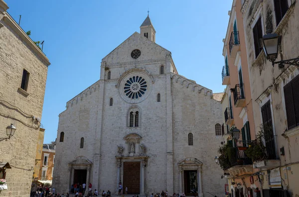 Bari Italien Juli 2022 Die Kathedrale Von San Sabino Der — Stockfoto