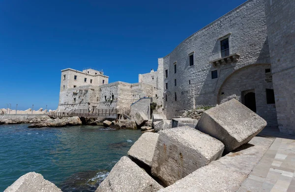 Blick Auf Das Fischerdorf Giovinazzo Provinz Bari Apulien Italien — Stockfoto