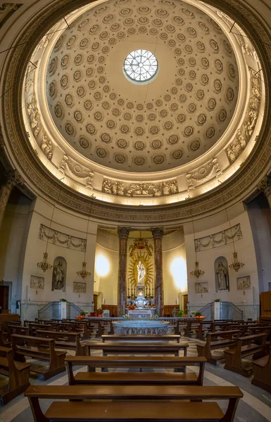 Turín Italia Abril 2023 Vista Panorámica Del Interior Iglesia Gran —  Fotos de Stock