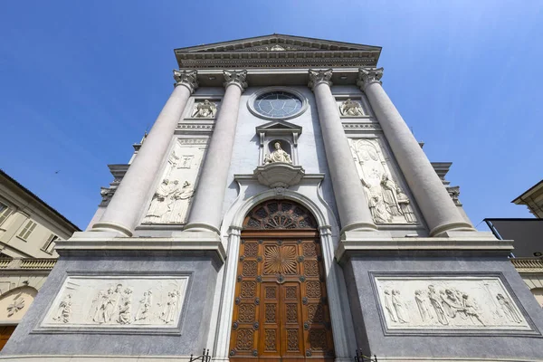 Torino Turin イタリア エイプリル11 2023 イタリア トリノのキリスト教徒のマリア教会の眺め — ストック写真