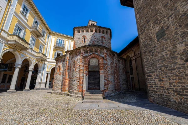 Biella Italien Juni 2023 Baptistery Biella Piemonte Italien Royaltyfria Stockfoton
