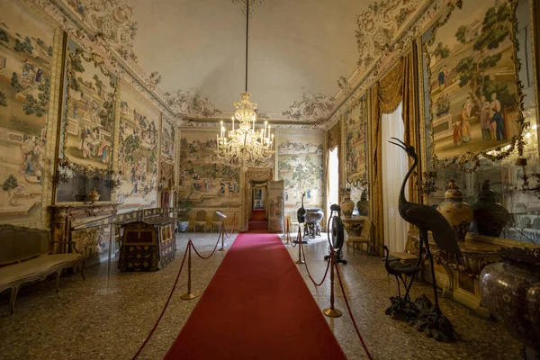 Racconigi Italia Maggio 2023 Interno Del Castello Racconigi Provincia Cuneo — Foto Stock