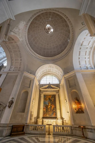 Genoa Italia Julio 2023 Interior Basílica Carignano Santa María Asunción — Foto de Stock