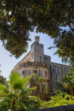 Nardo 'daki Acquaviva Kalesi, Lecce, Puglia, İtalya