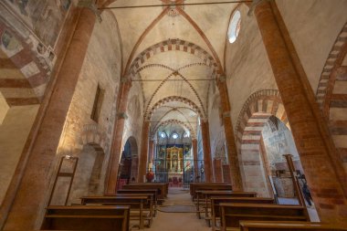 Ranverso 'lu Sant' Antonio 'nun Manastırı Buttigliera Alta, Torino, Piedmont, İtalya