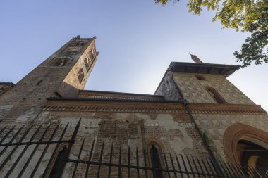 Ranverso 'lu Sant' Antonio 'nun Buttigliera Alta' daki Manastırı, Torino, Piedmont, İtalya