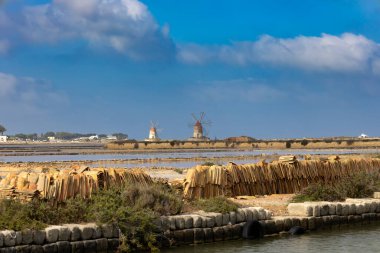 Trapani ve Paceco 'nun doğal koruma alanı, Trapani, Sicilya, İtalya