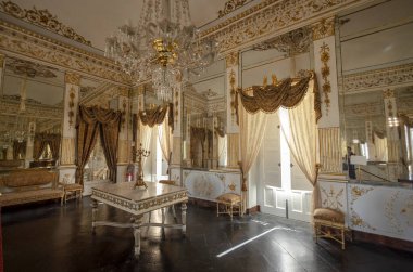 RAGUSA, İtalya, 24 Haziran 2023 - Ragusa, Sicilya, İtalya yakınlarındaki Donnafugata Kalesi