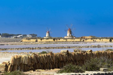 Trapani ve Paceco 'nun doğal koruma alanı, Trapani, Sicilya, İtalya