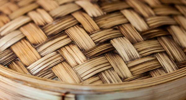 Close Bamboo Steamer Pot — Stock Photo, Image