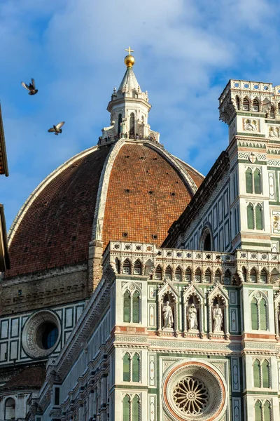 Santa Maria Brunelleschi Tarafından Tasarlanmış Fiore Kilisede Ünlü Kubbe — Stok fotoğraf