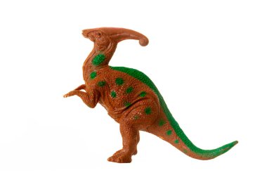 Parasaurolophus dinozor oyuncağı, Jurassic ve cretaceous dönemlerinden otobur sürüngen.