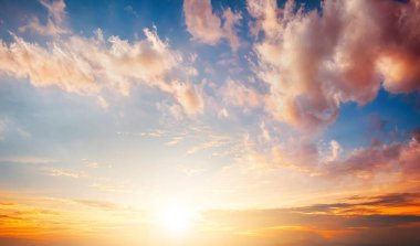 güzel portakal sundown arka plan