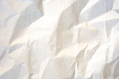 Metin için uzay kağıdı ile buruşmuş kağıt soyut şekil arkaplanı