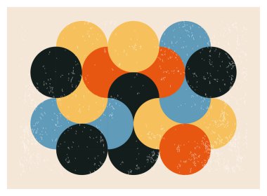 En az 20 'lik geometrik tasarım posteri, ilkel şekilli vektör şablonu, modern hipster tarzı.