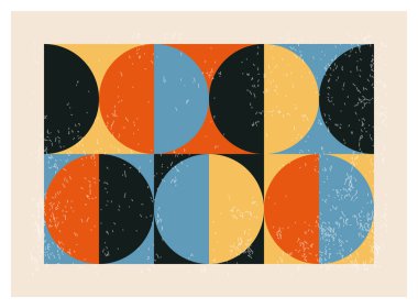 En az 20 'lik geometrik tasarım posteri, ilkel şekilli vektör şablonu, modern hipster tarzı.