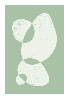 Moda soyut estetik, yaratıcı, minimalist, sanatsal el kompozisyonu duvar dekorasyonu için idealdir, poster ya da broşür tasarımı, vektör çizimi