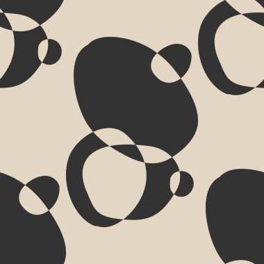 İç tasarım, duvar kâğıdı, asgari arkaplan, vektör çizimi için ideal soyut sanatsal el çizimi kompozisyonu ile modaya uygun minimalist kusursuz desen