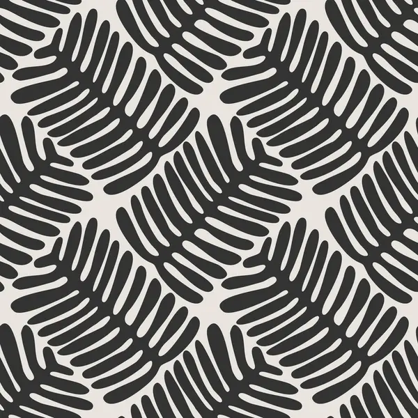 İç tasarım, duvar kâğıdı, minimal arkaplan, vektör illüstrasyonu için ideal nötr renklerde soyut el yazması kompozisyonu ile son derece minimalist, kusursuz botanik desen