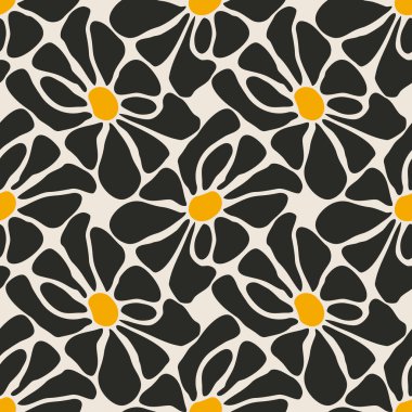 İç tasarım, duvar kâğıdı, minimal arkaplan, vektör illüstrasyonu için ideal nötr renklerde soyut el yazması kompozisyonu ile son derece minimalist, kusursuz botanik desen