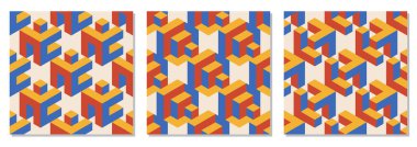 Soyut geometrik yaratıcı sanatsal kompozisyona sahip, modaya uygun, minimalist, pürüzsüz modeller. Eski model iç tasarım, duvar kağıdı, minimal arkaplan, vektör illüstrasyonu için ideal.