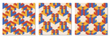 Soyut geometrik yaratıcı sanatsal kompozisyona sahip, modaya uygun, minimalist, pürüzsüz modeller. Eski model iç tasarım, duvar kağıdı, minimal arkaplan, vektör illüstrasyonu için ideal.