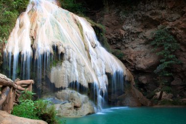 Şelale: Lamphun thailand güzel doğa taş orman