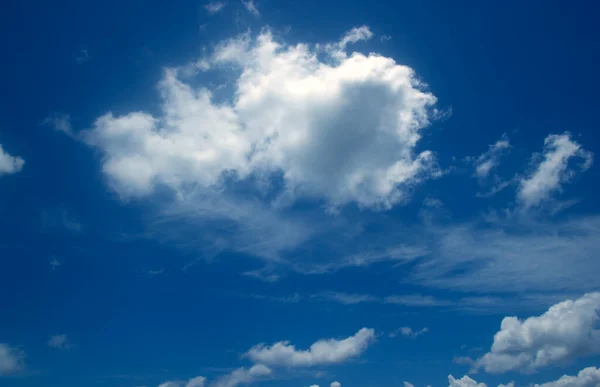 Blauer Himmel Hoher Winkel Luft Hintergrund — Stockfoto